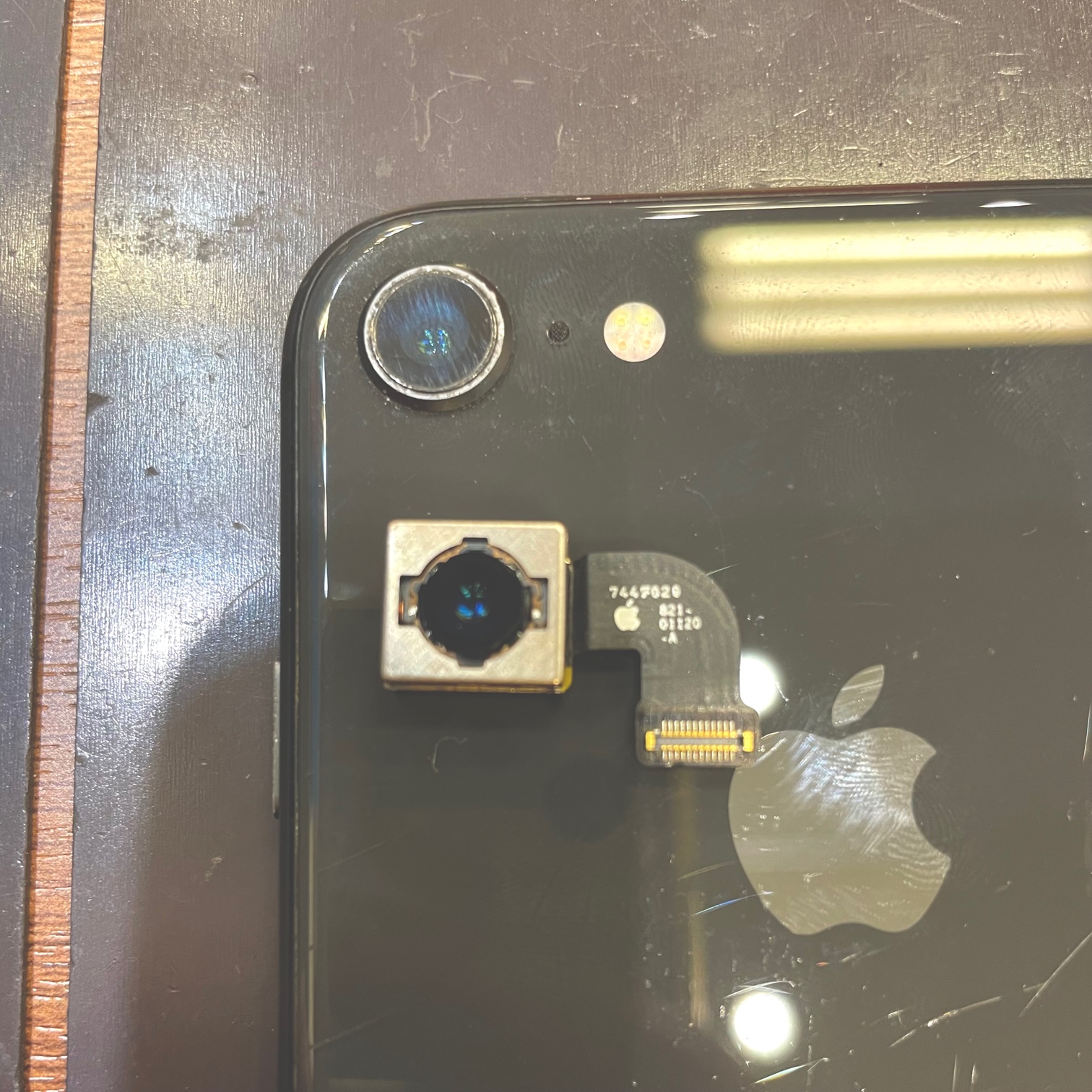 Apple iPhone 12 ブラック 本体バックカメラ故障